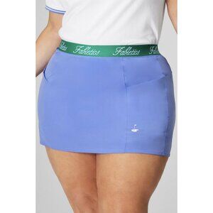 00 Fabletics Woven Pocket Skirt with Built in Short in Blue, XXL / 1X